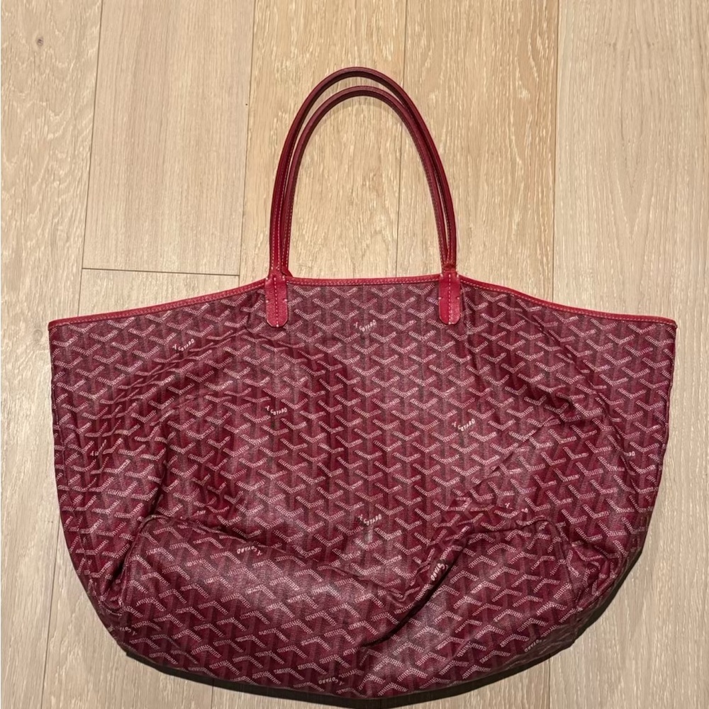 Goyard Red Tote Bag